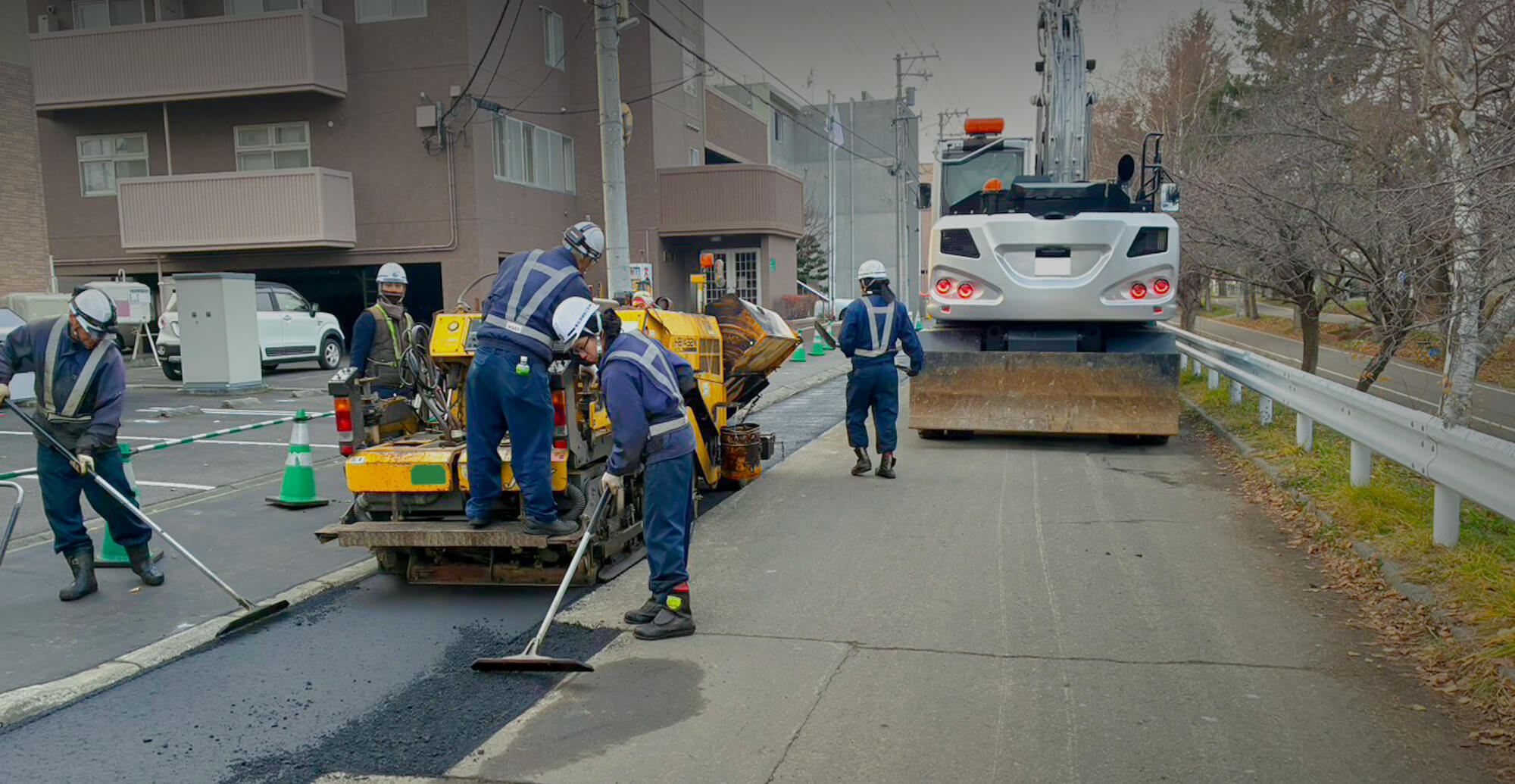 提供画像の舗装の画像 外構工事の素材画像